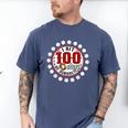 Baseball I Hit 100 Days Of School Baseball Player Kids Boys Men's Comfort Colors T-Shirt Blue Jean Baseball I Hit 100 Days Of School Baseball Player Kids Boys Men's Comfort Colors T-Shirt Blue Jean