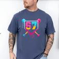 Baseball Ice Cream Drip 67 Meme Six Seven 67th Birthday Men's Comfort Colors T-Shirt Blue Jean Baseball Ice Cream Drip 67 Meme Six Seven 67th Birthday Men's Comfort Colors T-Shirt Blue Jean