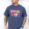 Baseball Ice Cream Drip Coquette Women Girls Mom Mama Men's Comfort Colors T-Shirt Blue Jean Baseball Ice Cream Drip Coquette Women Girls Mom Mama Men's Comfort Colors T-Shirt Blue Jean