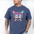 Baseball Ice Cream Drip Number 23 Player 23rd Birthday Men's Comfort Colors T-Shirt Blue Jean Baseball Ice Cream Drip Number 23 Player 23rd Birthday Men's Comfort Colors T-Shirt Blue Jean