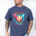 Baseball Ice Cream Drip Number 67 Player 67 Respect The Drip Men's Comfort Colors T-Shirt Blue Jean