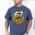 Baseball Ice Cream Drip Number 67 Playground Player 67th Men's Comfort Colors T-Shirt Blue Jean