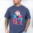 Baseball Ice Cream Drip Six Seven Gen Alpha Meme 67 Men's Comfort Colors T-Shirt Blue Jean Baseball Ice Cream Drip Six Seven Gen Alpha Meme 67 Men's Comfort Colors T-Shirt Blue Jean