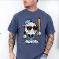 Baseball Ice Cream Drip Sports Boys Kids Youth Men Men's Comfort Colors T-Shirt Blue Jean Baseball Ice Cream Drip Sports Boys Kids Youth Men Men's Comfort Colors T-Shirt Blue Jean