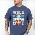 Baseball Ice Cream Drip Wela Of The Birthday Boy Men's Comfort Colors T-Shirt Blue Jean Baseball Ice Cream Drip Wela Of The Birthday Boy Men's Comfort Colors T-Shirt Blue Jean