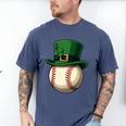 Baseball Leprechaun Hat Saint Patrick Retro Men's Comfort Colors T-Shirt Blue Jean Baseball Leprechaun Hat Saint Patrick Retro Men's Comfort Colors T-Shirt Blue Jean