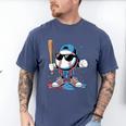 Baseball Lifestyle Apparel Youth Baseball Ice Cream Drip Men's Comfort Colors T-Shirt Blue Jean Baseball Lifestyle Apparel Youth Baseball Ice Cream Drip Men's Comfort Colors T-Shirt Blue Jean