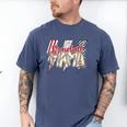 Baseball Mama Lightning Bolt Checkered Varsity Mother's Day Men's Comfort Colors T-Shirt Blue Jean Baseball Mama Lightning Bolt Checkered Varsity Mother's Day Men's Comfort Colors T-Shirt Blue Jean