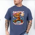 Baseball Player Christmas Gingerbread Smashing Through Snow Men's Comfort Colors T-Shirt Blue Jean Baseball Player Christmas Gingerbread Smashing Through Snow Men's Comfort Colors T-Shirt Blue Jean