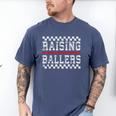 Baseball Player Raising Ballers Game Day Respect The Drip Men's Comfort Colors T-Shirt Blue Jean Baseball Player Raising Ballers Game Day Respect The Drip Men's Comfort Colors T-Shirt Blue Jean