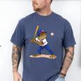 Baseball Puerto Rico Patriotic Flag Boricua Baseball Player Men's Comfort Colors T-Shirt Blue Jean Baseball Puerto Rico Patriotic Flag Boricua Baseball Player Men's Comfort Colors T-Shirt Blue Jean