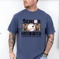 Baseball Senior Class Of 2027 Senior 2027 Graduation Women Men's Comfort Colors T-Shirt Blue Jean