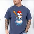 Baseball Snowman Merry Christmas Xmas Pajamas Men Women Kids Men's Comfort Colors T-Shirt Blue Jean Baseball Snowman Merry Christmas Xmas Pajamas Men Women Kids Men's Comfort Colors T-Shirt Blue Jean