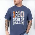 Baseball Soccer Basketball 100 Days Of School Men's Comfort Colors T-Shirt Blue Jean Baseball Soccer Basketball 100 Days Of School Men's Comfort Colors T-Shirt Blue Jean