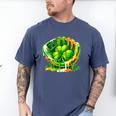 Baseball St Patricks Day Carnival Party Ice Cream Drip Boys Men's Comfort Colors T-Shirt Blue Jean Baseball St Patricks Day Carnival Party Ice Cream Drip Boys Men's Comfort Colors T-Shirt Blue Jean