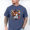 Baseball Turkey 67 Meme Thanksgiving For Boys Toddlers Kid Men's Comfort Colors T-Shirt Blue Jean