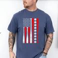 Baseball USA Flag Baseball Lover Baseball Dad Men's Comfort Colors T-Shirt Blue Jean Baseball USA Flag Baseball Lover Baseball Dad Men's Comfort Colors T-Shirt Blue Jean