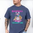 Baseball Is My Valentine Ice Cream Drip Crossed Bats Sport Men's Comfort Colors T-Shirt Blue Jean Baseball Is My Valentine Ice Cream Drip Crossed Bats Sport Men's Comfort Colors T-Shirt Blue Jean