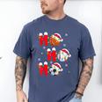 Basketball Baseball Soccer Christmas Ho Ho Ho Santa Xmas Men's Comfort Colors T-Shirt Blue Jean Basketball Baseball Soccer Christmas Ho Ho Ho Santa Xmas Men's Comfort Colors T-Shirt Blue Jean