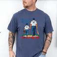 Best Coach Ever Fathers Day Baseball Dad Papa Sports Lover Men's Comfort Colors T-Shirt Blue Jean Best Coach Ever Fathers Day Baseball Dad Papa Sports Lover Men's Comfort Colors T-Shirt Blue Jean