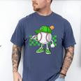 Boys St Patricks Day Baseball Player Pitcher Coach Kids Men's Comfort Colors T-Shirt Blue Jean Boys St Patricks Day Baseball Player Pitcher Coach Kids Men's Comfort Colors T-Shirt Blue Jean