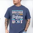 Brother Of The Birthday Boy Baseball Ice Cream Drip Matching Men's Comfort Colors T-Shirt Blue Jean Brother Of The Birthday Boy Baseball Ice Cream Drip Matching Men's Comfort Colors T-Shirt Blue Jean