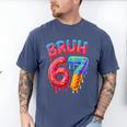 Bruh 67 Baseball Drip Number 67 Player 67th Birthday Men's Comfort Colors T-Shirt Blue Jean Bruh 67 Baseball Drip Number 67 Player 67th Birthday Men's Comfort Colors T-Shirt Blue Jean