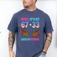 Bruh Its My 67 33 Day Of School Baseball Boys Kids 100th Day Men's Comfort Colors T-Shirt Blue Jean Bruh Its My 67 33 Day Of School Baseball Boys Kids 100th Day Men's Comfort Colors T-Shirt Blue Jean