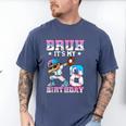 Bruh It's My 8th Birthday Baseball Ice Cream Drip 8 Year Old Men's Comfort Colors T-Shirt Blue Jean