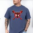 Chocolate 67 Drip Baseball Valentine Love Sports Men's Comfort Colors T-Shirt Blue Jean Chocolate 67 Drip Baseball Valentine Love Sports Men's Comfort Colors T-Shirt Blue Jean