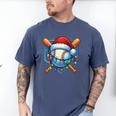 Christmas Baseball Drip For Boys Kids Ice Cream Drip Men's Comfort Colors T-Shirt Blue Jean Christmas Baseball Drip For Boys Kids Ice Cream Drip Men's Comfort Colors T-Shirt Blue Jean