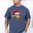 Christmas Baseball Pajama Santa For Men Boys Girls Kids Xmas Men's Comfort Colors T-Shirt Blue Jean Christmas Baseball Pajama Santa For Men Boys Girls Kids Xmas Men's Comfort Colors T-Shirt Blue Jean