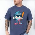 Cool Ice Cream Drip Baseball Drip For Boys Sports Kids Men's Comfort Colors T-Shirt Blue Jean Cool Ice Cream Drip Baseball Drip For Boys Sports Kids Men's Comfort Colors T-Shirt Blue Jean
