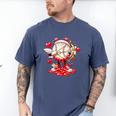 Cupid Baseball Drip Icecream Apparel Youth Boy Valentine Men's Comfort Colors T-Shirt Blue Jean Cupid Baseball Drip Icecream Apparel Youth Boy Valentine Men's Comfort Colors T-Shirt Blue Jean