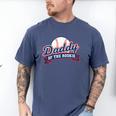 Dad Daddy Of The Rookie Baseball Men's Comfort Colors T-Shirt Blue Jean Dad Daddy Of The Rookie Baseball Men's Comfort Colors T-Shirt Blue Jean