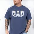 Dad Est 2026 Baseball Dad To Be New Baby Daddy Father's Day Men's Comfort Colors T-Shirt Blue Jean Dad Est 2026 Baseball Dad To Be New Baby Daddy Father's Day Men's Comfort Colors T-Shirt Blue Jean