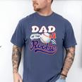 Dad Rookie Of Year 1st Birthday Baseball Theme Matching Men's Comfort Colors T-Shirt Blue Jean Dad Rookie Of Year 1st Birthday Baseball Theme Matching Men's Comfort Colors T-Shirt Blue Jean