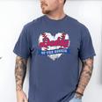 Daddy Of The Rookie Baseball Dad Retro Love Heart Birthday Premium Men's Comfort Colors T-Shirt Blue Jean Daddy Of The Rookie Baseball Dad Retro Love Heart Birthday Premium Men's Comfort Colors T-Shirt Blue Jean