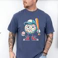 Donut Baseball Hat Ball Bat Cute Sport Toddler Boys Kids Men Men's Comfort Colors T-Shirt Blue Jean Donut Baseball Hat Ball Bat Cute Sport Toddler Boys Kids Men Men's Comfort Colors T-Shirt Blue Jean