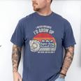 I Never Dreamed I'd Grow Up To Be A Super Sexy Baseball Dad Men's Comfort Colors T-Shirt Blue Jean