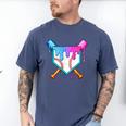 Dripping Baseball Pocket Respect The Drip Boys Baseball Men's Comfort Colors T-Shirt Blue Jean Dripping Baseball Pocket Respect The Drip Boys Baseball Men's Comfort Colors T-Shirt Blue Jean