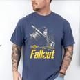 Fallout TV Series Lucy Do Unto Others Baseball Bat Gamer Men's Comfort Colors T-Shirt Blue Jean Fallout TV Series Lucy Do Unto Others Baseball Bat Gamer Men's Comfort Colors T-Shirt Blue Jean