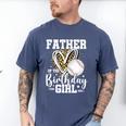 Father Of The Birthday Girl Baseball Dad Leopard Heart Premium Tri-Blend Men's Comfort Colors T-Shirt Blue Jean Father Of The Birthday Girl Baseball Dad Leopard Heart Premium Tri-Blend Men's Comfort Colors T-Shirt Blue Jean