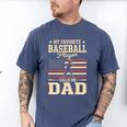 My Favorite Baseball Player Calls Me Dad Baseball Dad Premium Tri-Blend Men's Comfort Colors T-Shirt Blue Jean My Favorite Baseball Player Calls Me Dad Baseball Dad Premium Tri-Blend Men's Comfort Colors T-Shirt Blue Jean