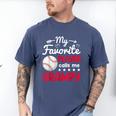 My Favorite Player Calls Me Grampy Baseball Grampy Men's Comfort Colors T-Shirt Blue Jean My Favorite Player Calls Me Grampy Baseball Grampy Men's Comfort Colors T-Shirt Blue Jean