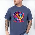 Gen Alpha Slang Ice Cream Drip Six Seven 67 Baseball Catcher Men's Comfort Colors T-Shirt Blue Jean Gen Alpha Slang Ice Cream Drip Six Seven 67 Baseball Catcher Men's Comfort Colors T-Shirt Blue Jean