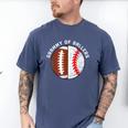 Grammy Of Ballers Football Baseball Grandma Grammy Men's Comfort Colors T-Shirt Blue Jean Grammy Of Ballers Football Baseball Grandma Grammy Men's Comfort Colors T-Shirt Blue Jean