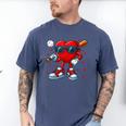 Heart Love Baseball Valentine Outfit Men Boy Men's Comfort Colors T-Shirt Blue Jean Heart Love Baseball Valentine Outfit Men Boy Men's Comfort Colors T-Shirt Blue Jean
