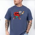 Heart Valentines Day Baseball Men Boys Kids Teens Men's Comfort Colors T-Shirt Blue Jean Heart Valentines Day Baseball Men Boys Kids Teens Men's Comfort Colors T-Shirt Blue Jean
