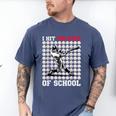 I Hit 100 Days Of School Baseball 100th Day Boys Kids Men's Comfort Colors T-Shirt Blue Jean I Hit 100 Days Of School Baseball 100th Day Boys Kids Men's Comfort Colors T-Shirt Blue Jean